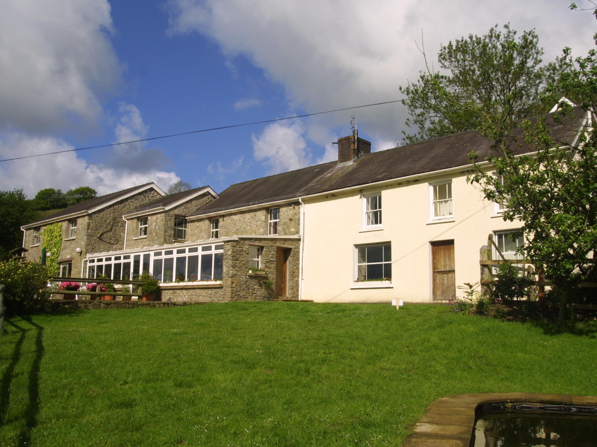 Llanerchindda Farm Guest House Cynghordy Exteriör bild